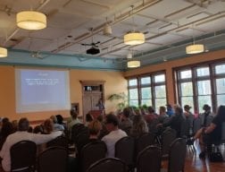 Author’s Presentation on Benefits of a Plant-Based Diet Fills House During Easton’s VegFest
